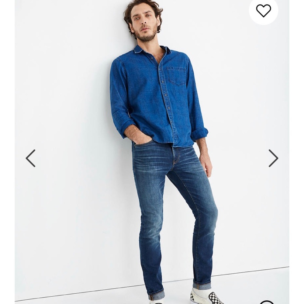 MADEWELL SKINNY ‘EVERYDAY FLEX JEANS’ 32X30 (NWT)